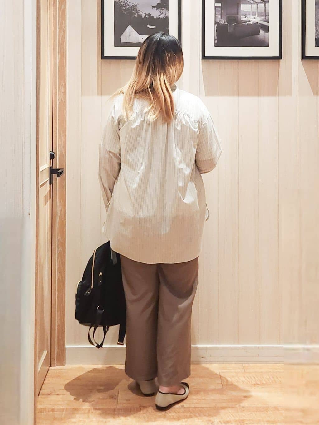 れーやんさんの「SHOO･LA･RUE｜【綿100％/S-LL/プチプラ】選べる3柄 プリントアソートTシャツ」を使ったコーディネート