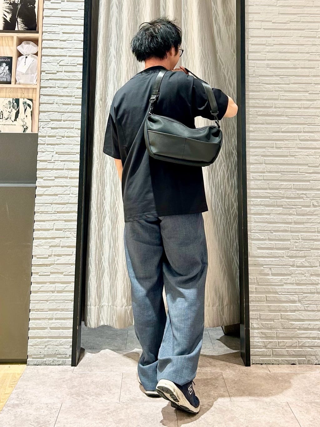 KENJI Iさんの「THE SHOP TK｜コード刺繍 半袖Tシャツ 洗濯機OK」を使ったコーディネート