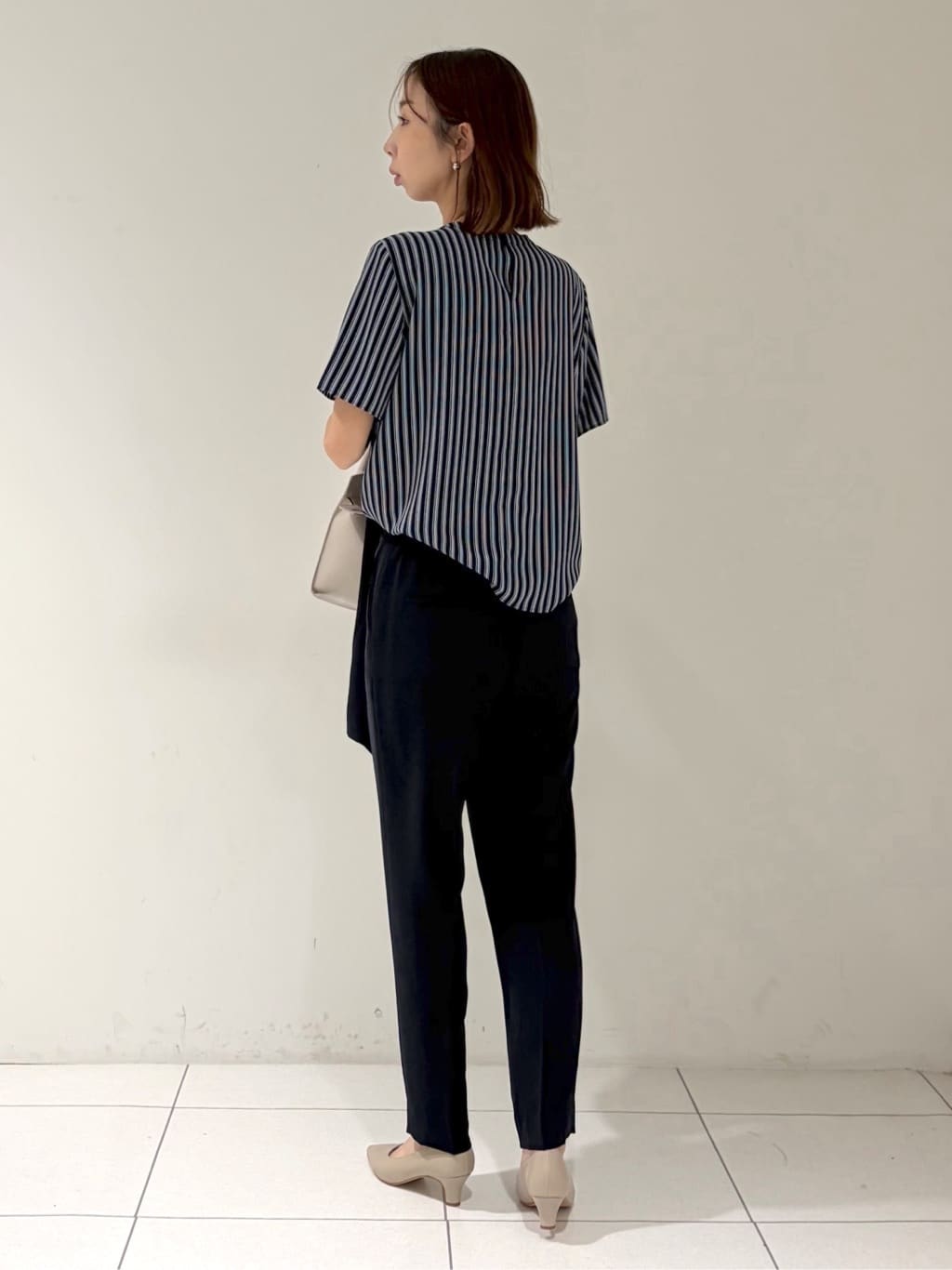 shioriさんの「INDIVI｜【着る日傘】ハーフスリーブダブルジャケット」を使ったコーディネート