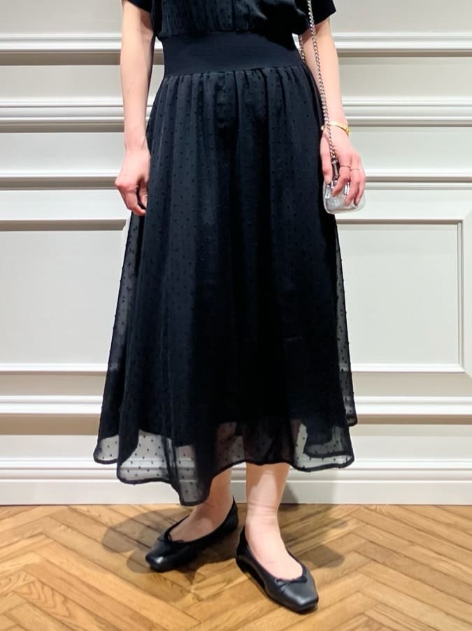 TSUKUIさんの「DRESSTERIOR｜◆ソフトレザーバレエシューズ」を使ったコーディネート