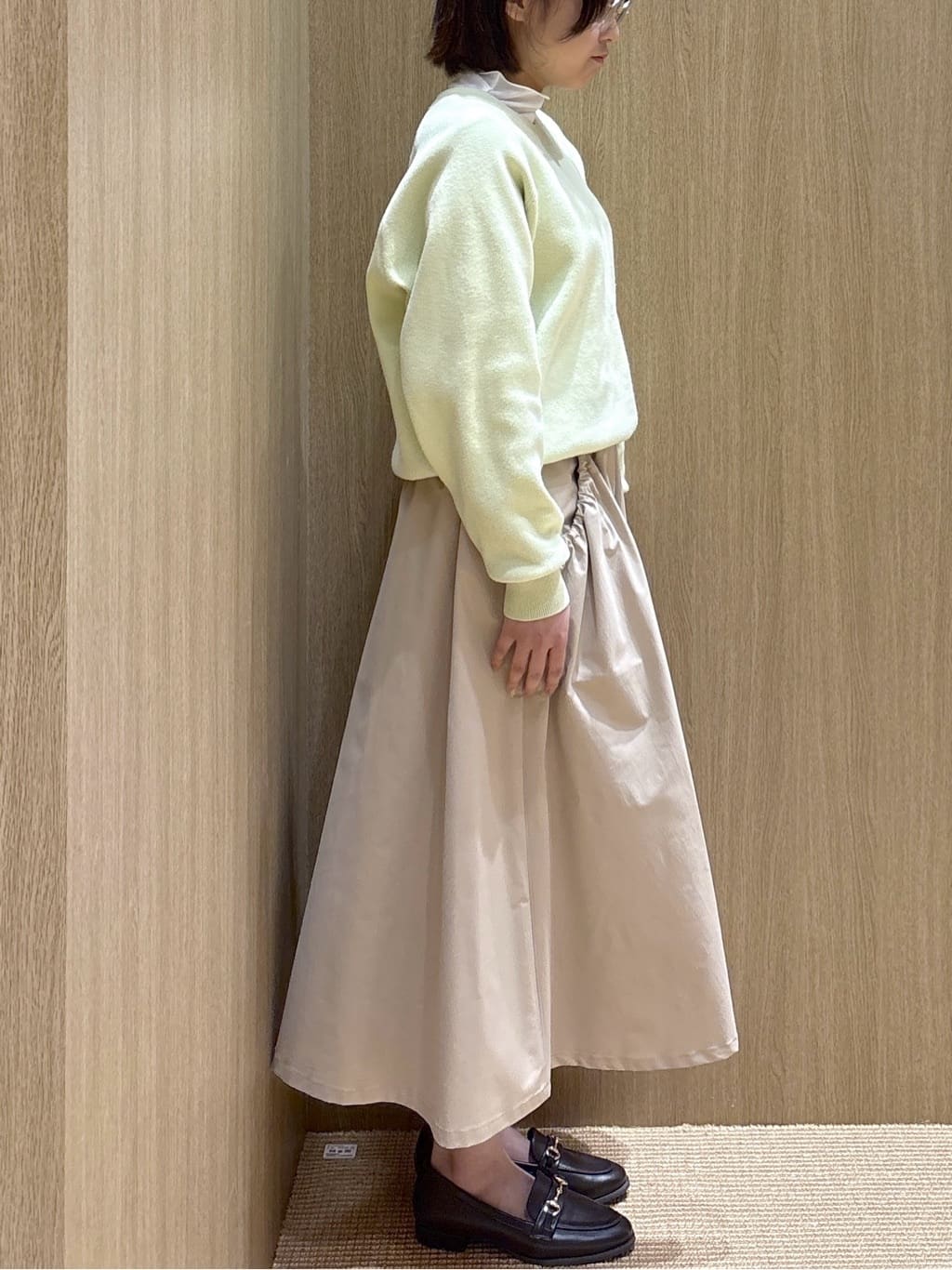 Sumiさんの「OPAQUE.CLIP｜スウェットライクニット【洗濯機OK】」を使ったコーディネート