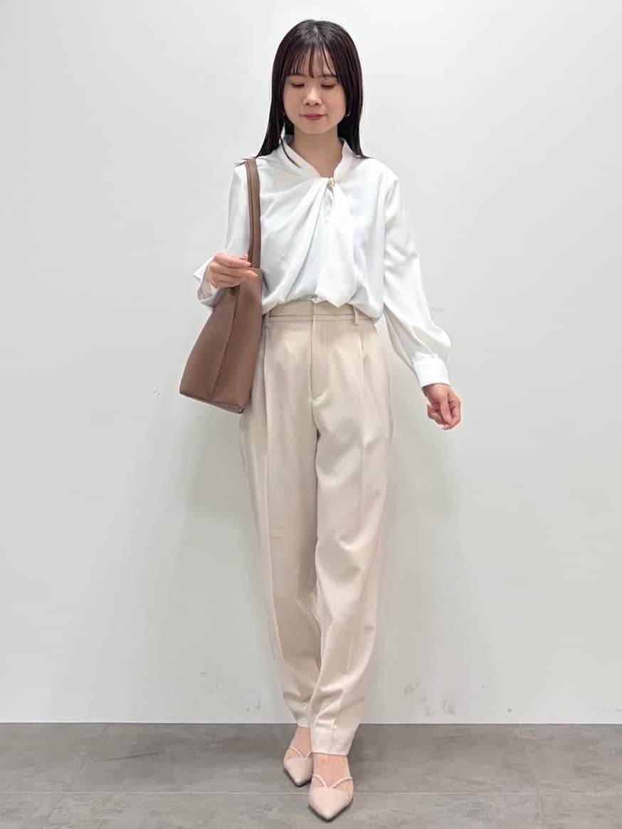 kozuさんの「index｜【接触冷感／吸水速乾】ノーカラージャケット／セットアップ対応可《洗える／防シワ／ストレッチ》」を使ったコーディネート
