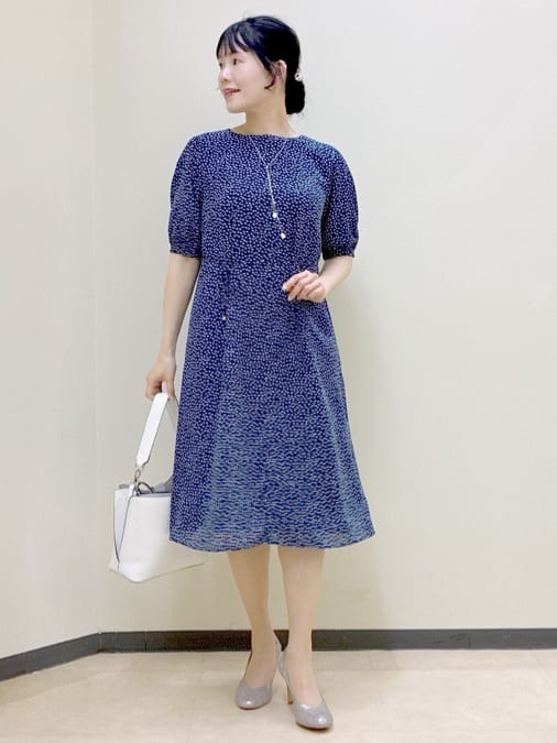  beni_gingerさんの「Reflect｜シフォンスリーブワンピース」を使ったコーディネート