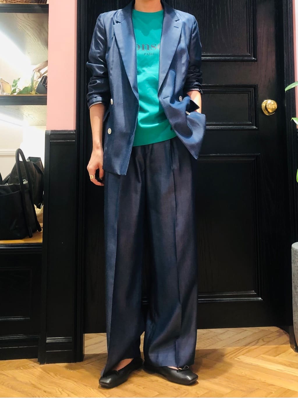 OGATAさんの「DRESSTERIOR｜【otonaMUSE5月号掲載/セットアップ可】テンセルデニムダブルジャケット」を使ったコーディネート