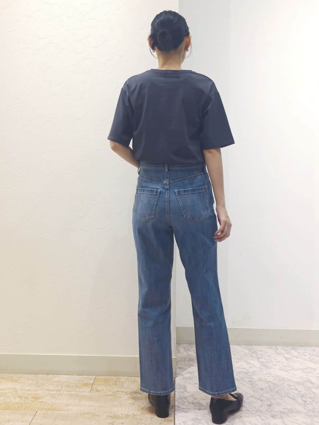 ケイさんの「grove｜【UVカット/接触冷感】プリントアソート5分袖Tシャツ」を使ったコーディネート