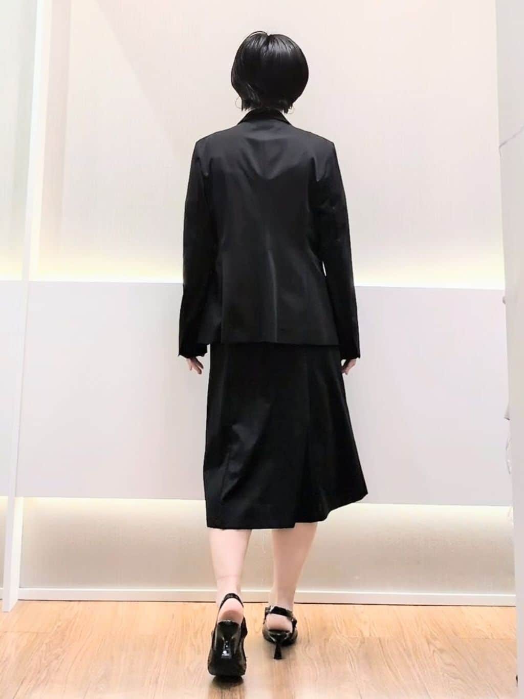 ミズタさんの「UNTITLED｜【UV/接触冷感/スーツ】ジャージテーラードジャケット」を使ったコーディネート