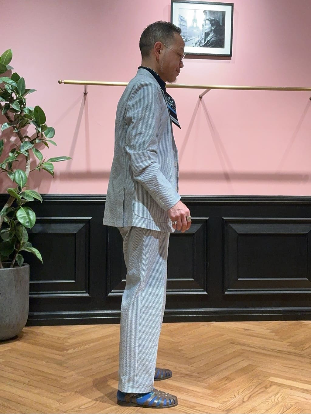 torigoeさんの「DRESSTERIOR｜【干場義雅&times;DRESSTERIOR/再入荷】ウォッシャブル ニットポロシャツ」を使ったコーディネート