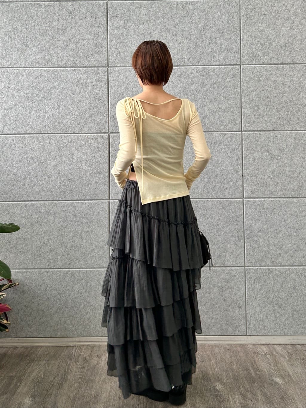 harunaさんの「CODE A｜M dramatic skirt」を使ったコーディネート