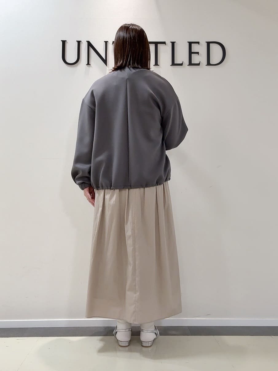 YUIさんの「UNTITLED｜◆【春アウター/ゆったり】ダンボールジップブルゾン」を使ったコーディネート