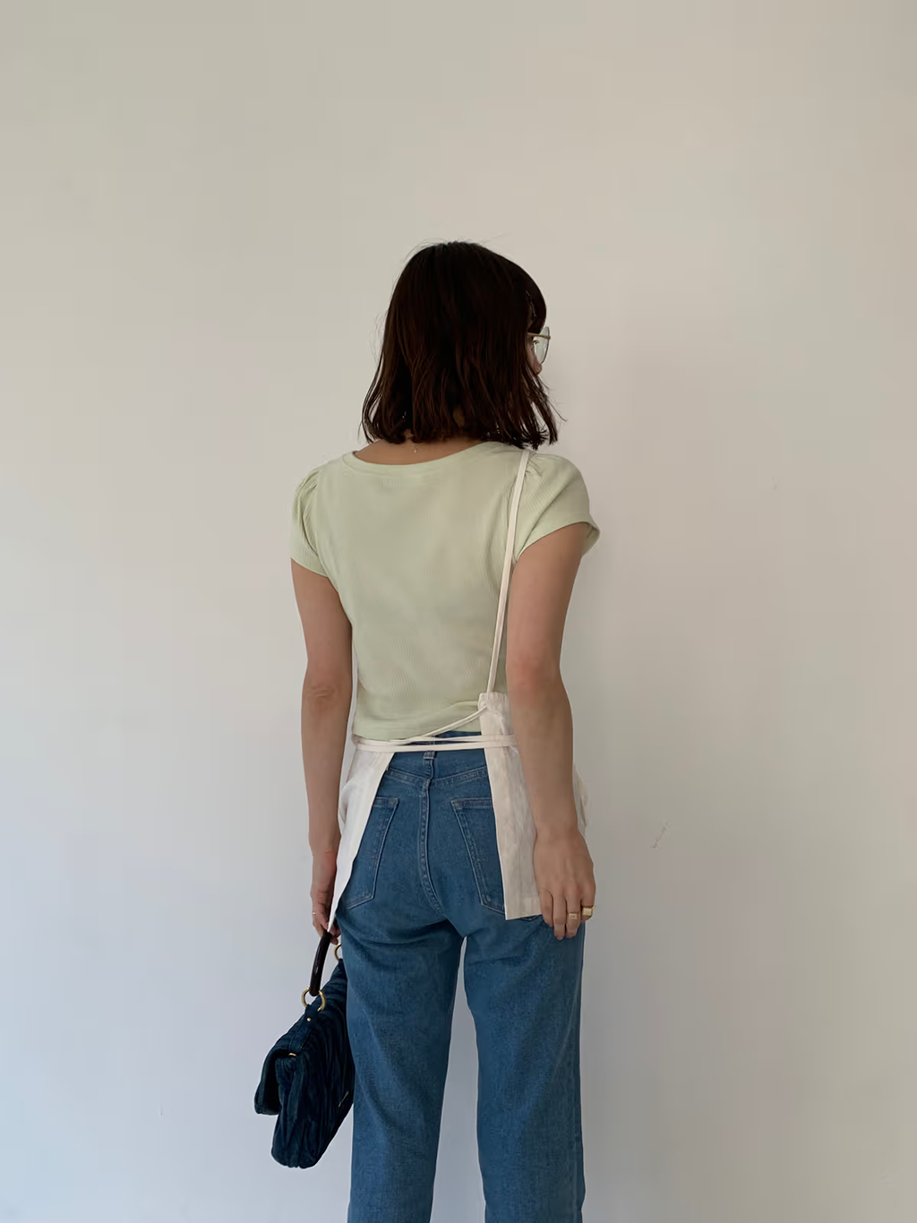 miyu maesakaさんの「CODE A｜M everyday rib button tee」を使ったコーディネート