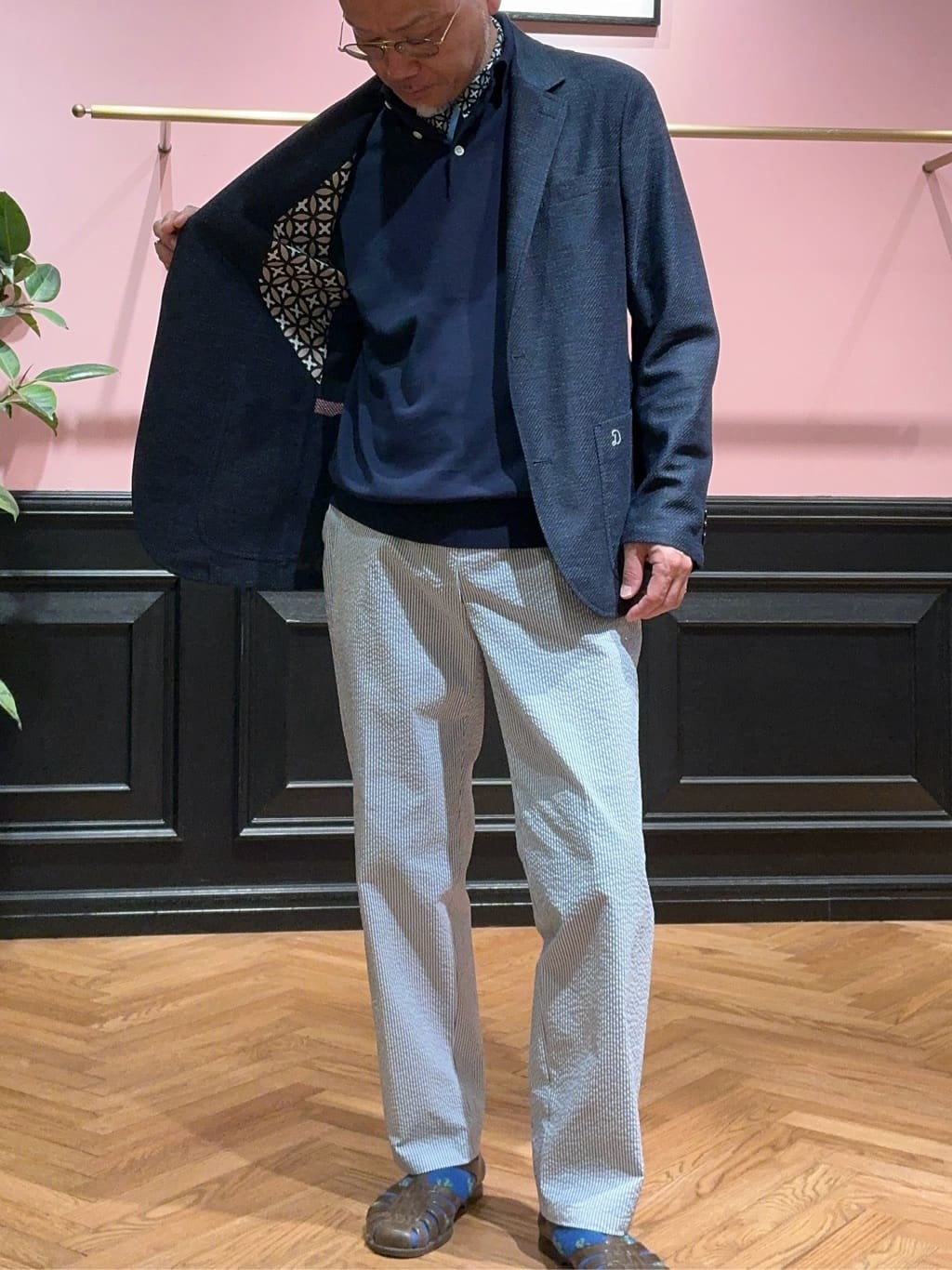 torigoeさんの「DRESSTERIOR｜【干場義雅&times;DRESSTERIOR/再入荷】ウォッシャブル ニットポロシャツ」を使ったコーディネート
