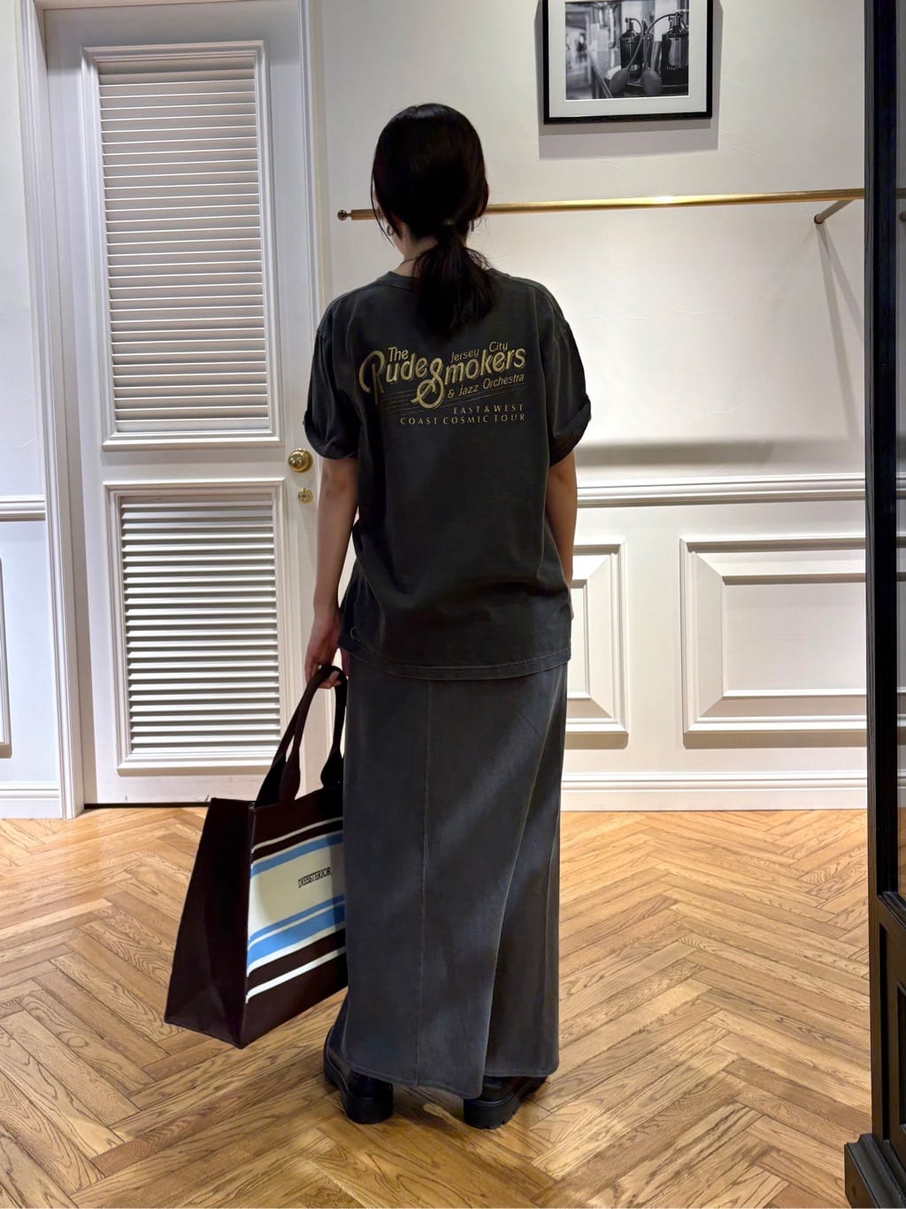 cocoさんの「DRESSTERIOR｜ARTESANOS（アルテサノス）【別注】金具付きローファー」を使ったコーディネート