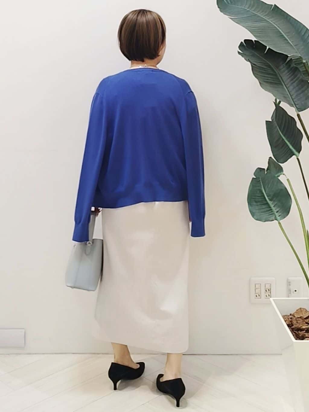 s u g iさんの「UNTITLED｜【アンサンブル可/洗える】ウォームスパン カーディガン」を使ったコーディネート