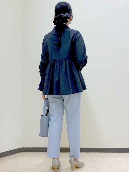  beni_gingerさんの「Reflect｜【レイヤードにおすすめ◎】ペプラムデザインシャツ」を使ったコーディネート