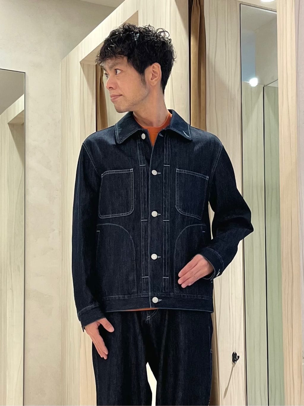 URAさんの「TAKEO KIKUCHI｜【BOWLER HAT LABEL】エクスプローラー Gジャン」を使ったコーディネート