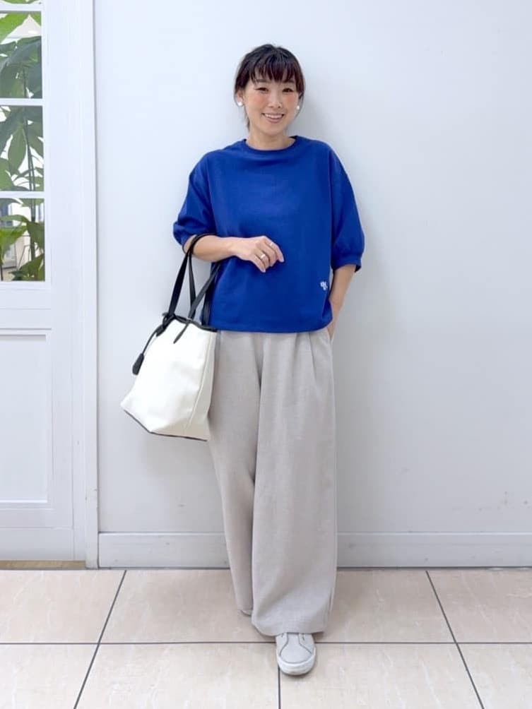 Osawaさんの「Dessin｜【洗える】ポンチジレ」を使ったコーディネート