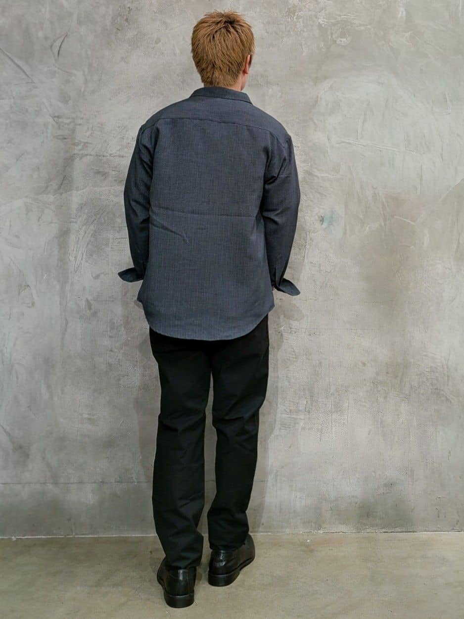 daiさんの「THE SHOP TK｜【LINO FINE】リネンライク 長袖シャツ UVカット/イージーケア/吸水速乾/洗濯機OK」を使ったコーディネート