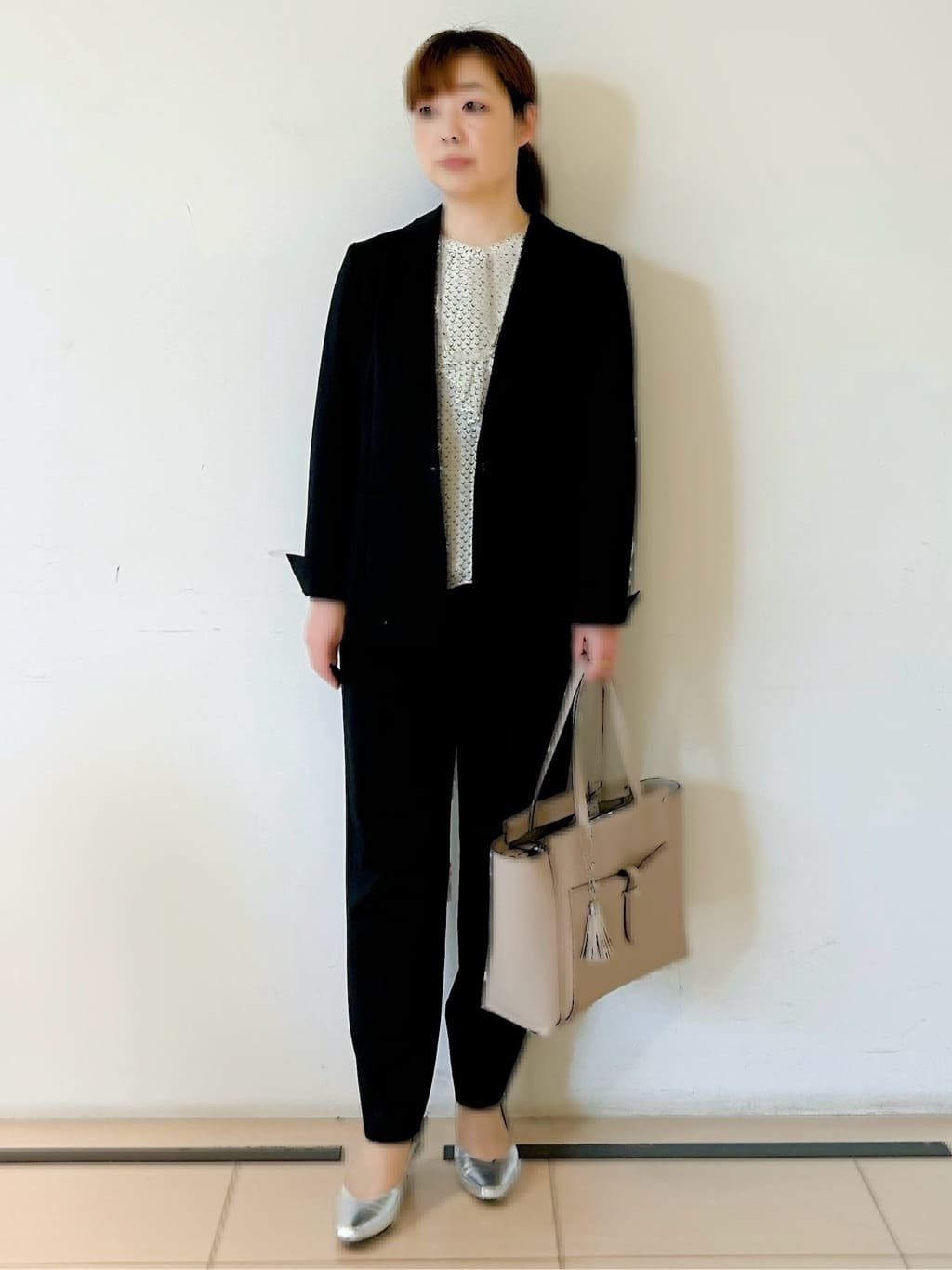 ひーさんの「Reflect｜【SS-4Lサイズ／UVカット／接触冷感】匠ジャケット／ロングテーラード」を使ったコーディネート