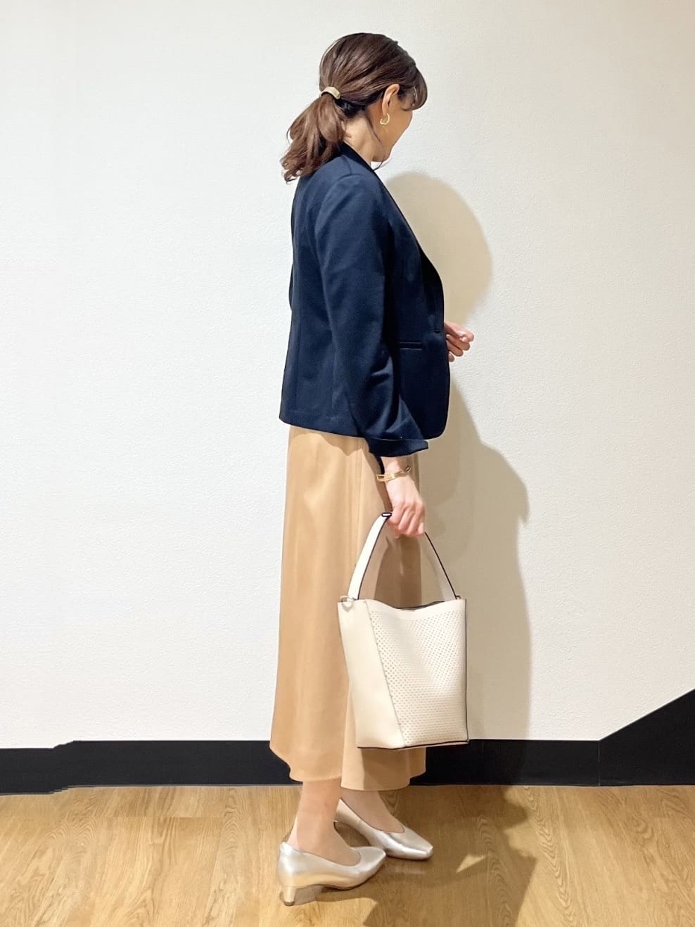 ayaさんの「Reflect｜【SS-4Lサイズ／UVカット／接触冷感】匠ジャケット／ベーシックテーラード」を使ったコーディネート