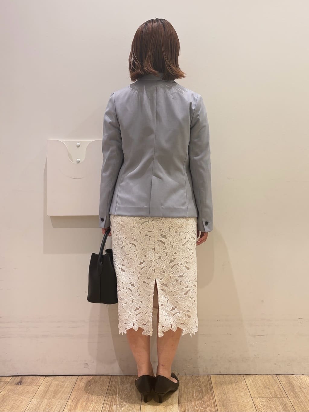 YUKOさんの「index｜ストレッチテーラードジャケット／セットアップ対応【洗濯機OK】」を使ったコーディネート