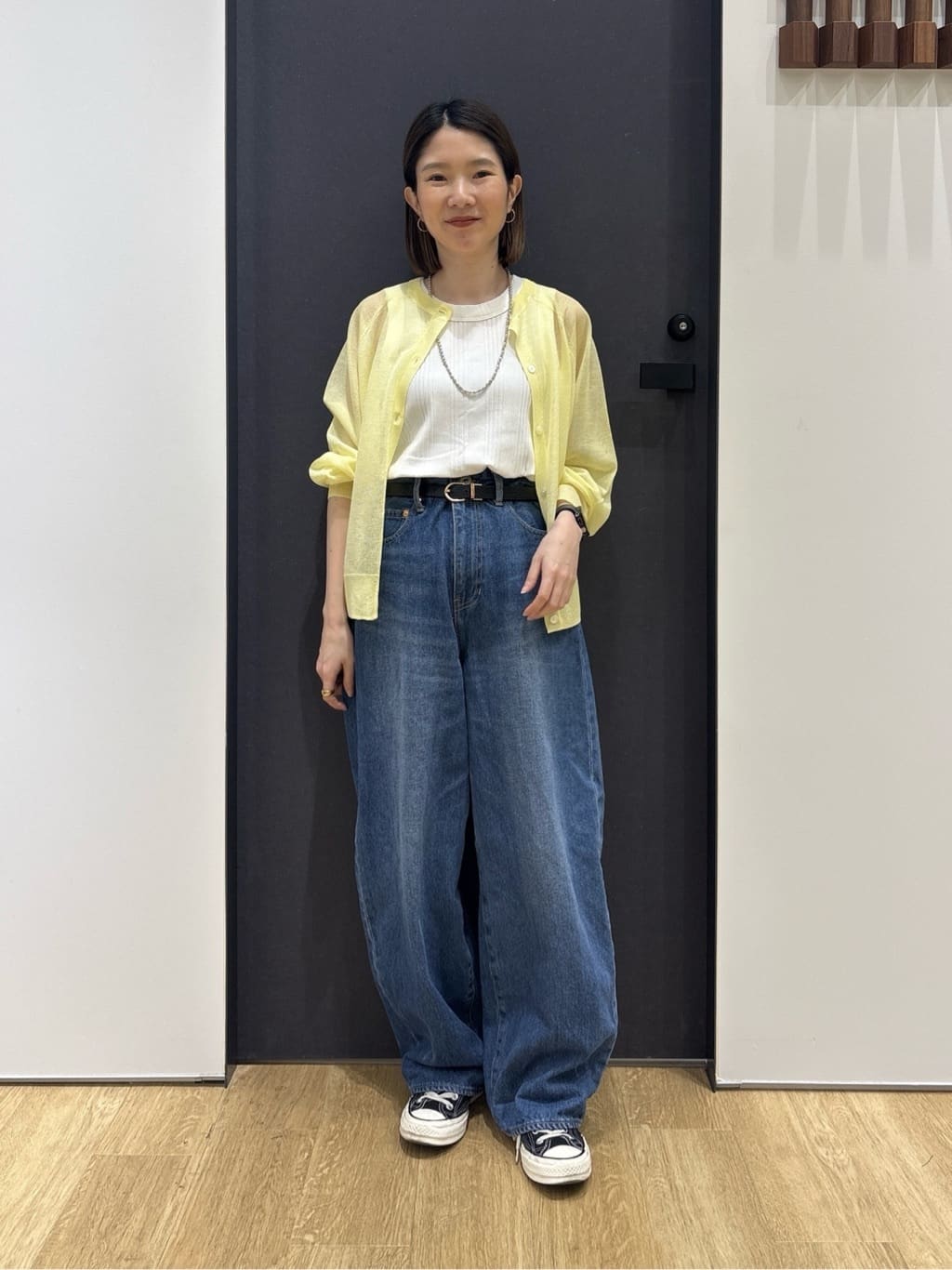 risaさんの「Dessin｜お守りカーディガン -ウォッシャブル-」を使ったコーディネート