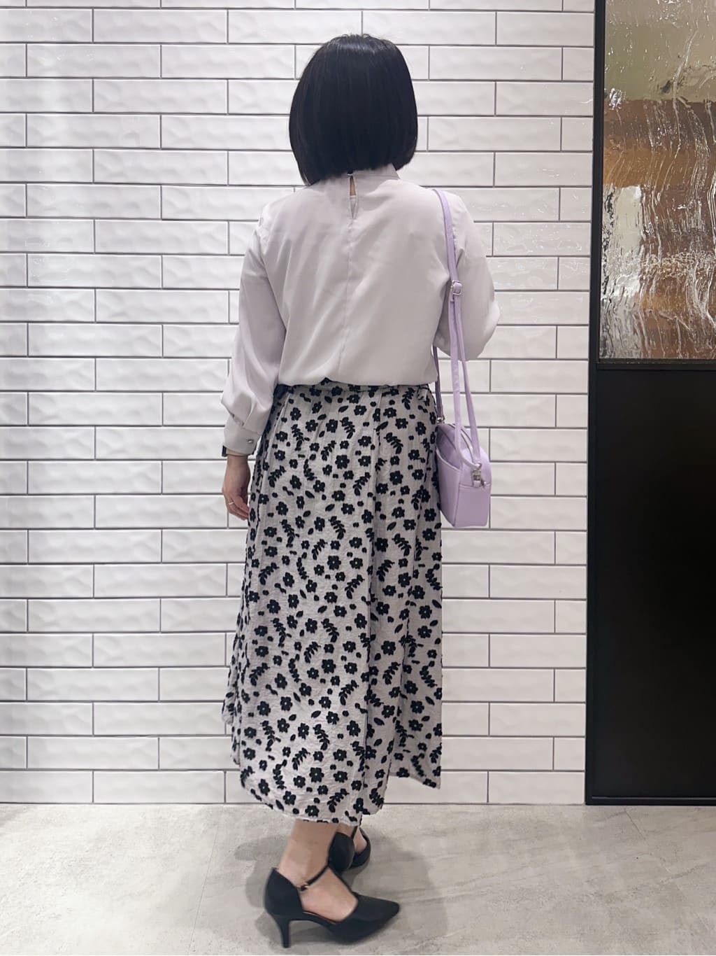 Minさんの「OPAQUE.CLIP｜スタンドカラーペプラムブルゾン【洗濯機OK】」を使ったコーディネート