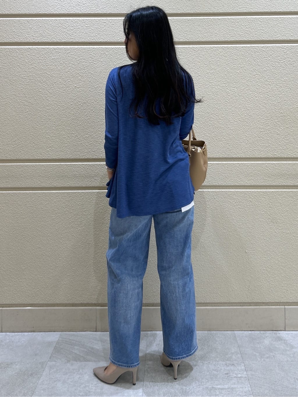 Momokaさんの「COUP DE CHANCE｜【洗える】着流しカーディガン」を使ったコーディネート