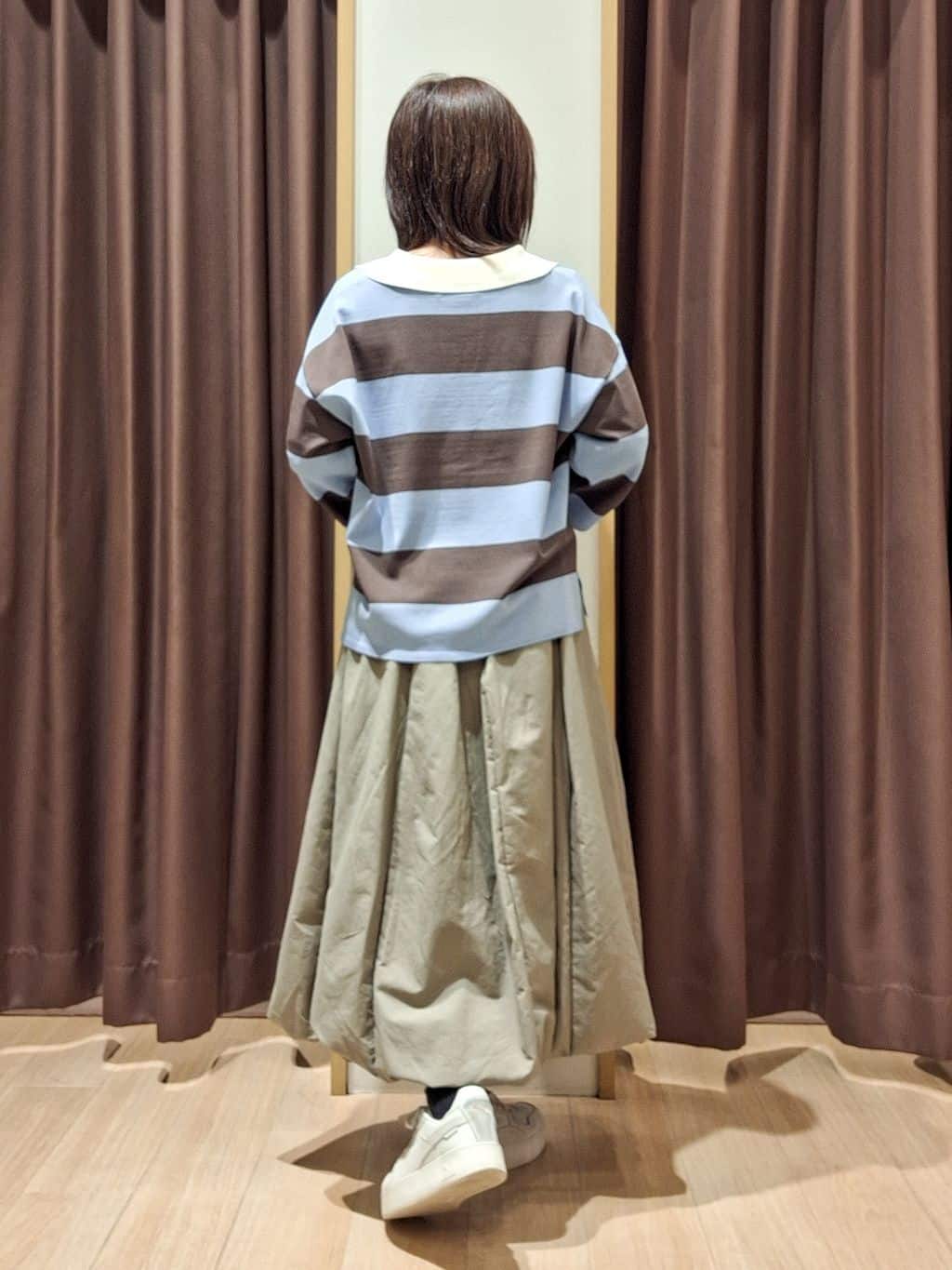 ウタさんの「grove｜【UVカット】ラガークロップドプルオーバー」を使ったコーディネート