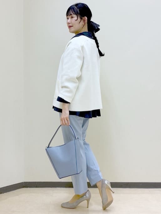  beni_gingerさんの「Reflect｜【レイヤードにおすすめ◎】ペプラムデザインシャツ」を使ったコーディネート