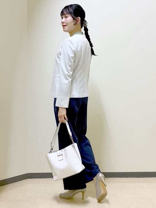  beni_gingerさんの「Reflect｜【SS-4Lサイズ／UVカット／接触冷感】匠ジャケット／ノーカラー」を使ったコーディネート