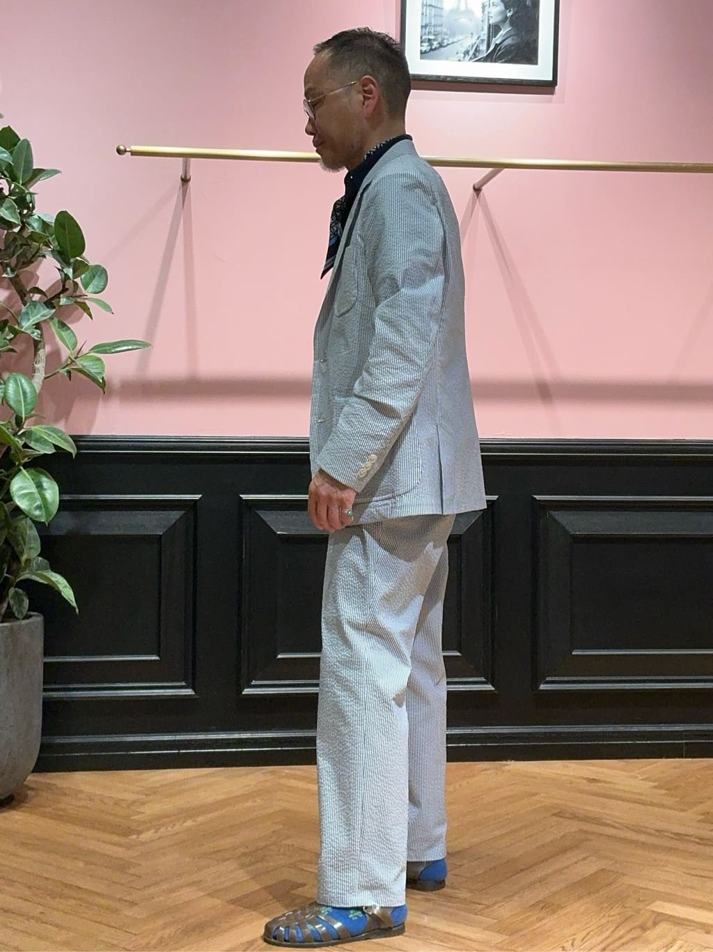 torigoeさんの「DRESSTERIOR｜【干場義雅&times;DRESSTERIOR/再入荷】ウォッシャブル ニットポロシャツ」を使ったコーディネート