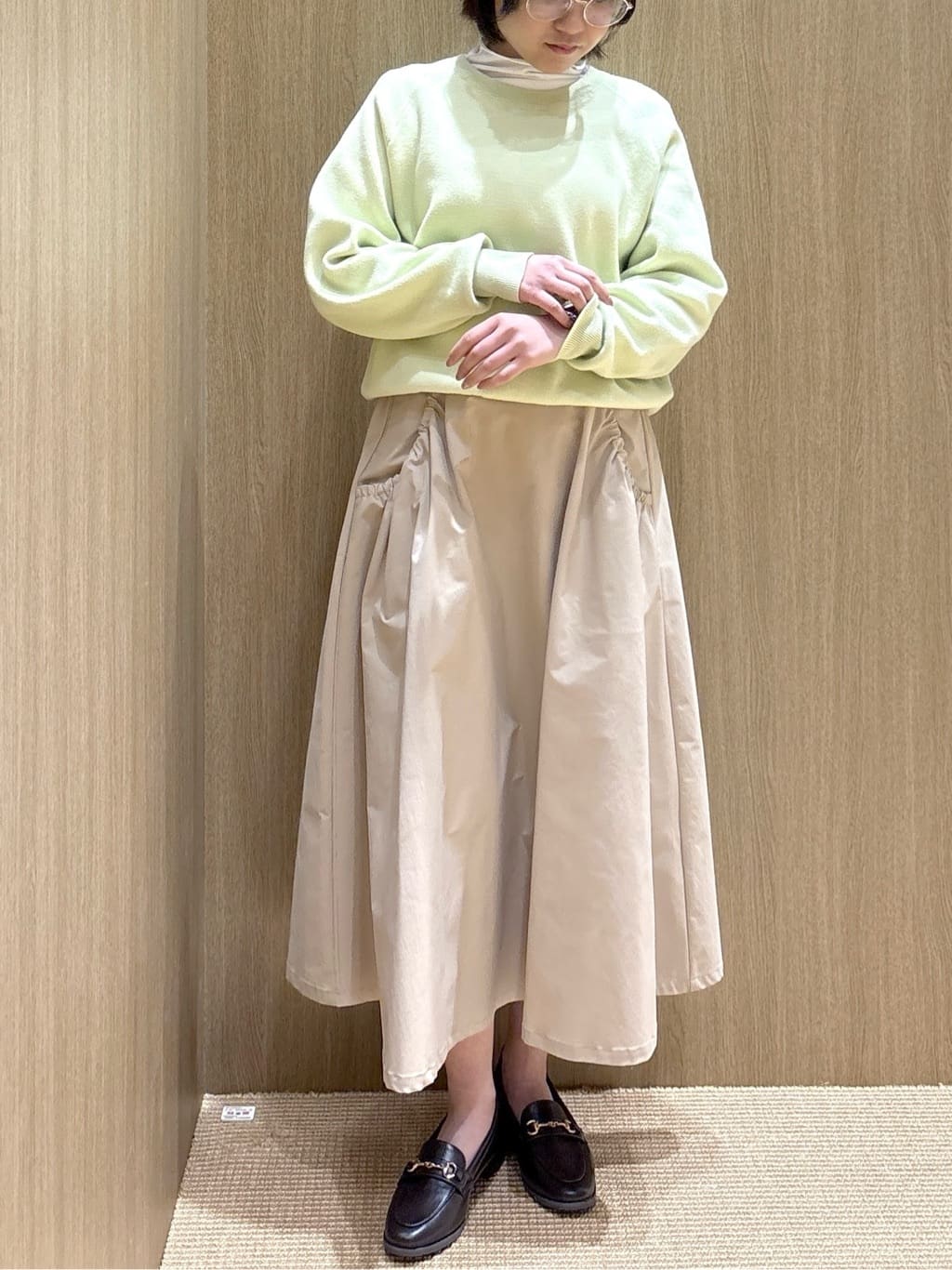 Sumiさんの「OPAQUE.CLIP｜スウェットライクニット【洗濯機OK】」を使ったコーディネート