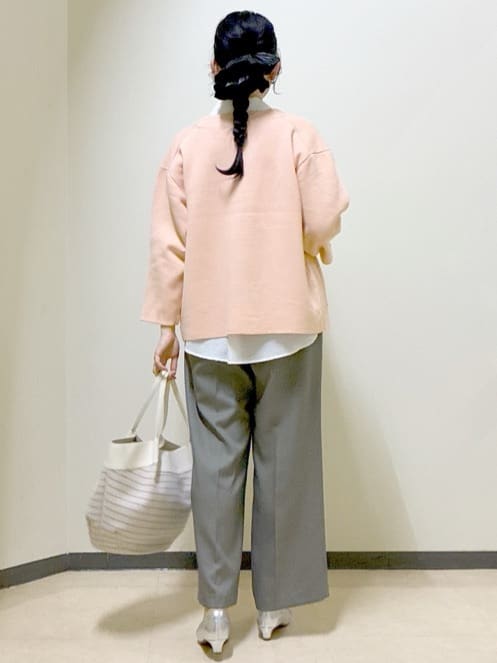  beni_gingerさんの「Reflect｜【着回し力◎】ジャケット風ニットカーディガン」を使ったコーディネート