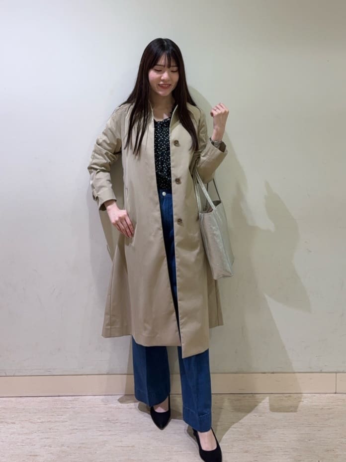 mayuさんの「UNTITLED｜◆【はっ水/洗える】タスランステンカラーコート」を使ったコーディネート