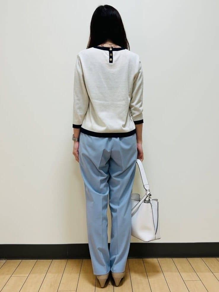 miiiさんの「Reflect｜【アンサンブル可】バイカラーニット」を使ったコーディネート