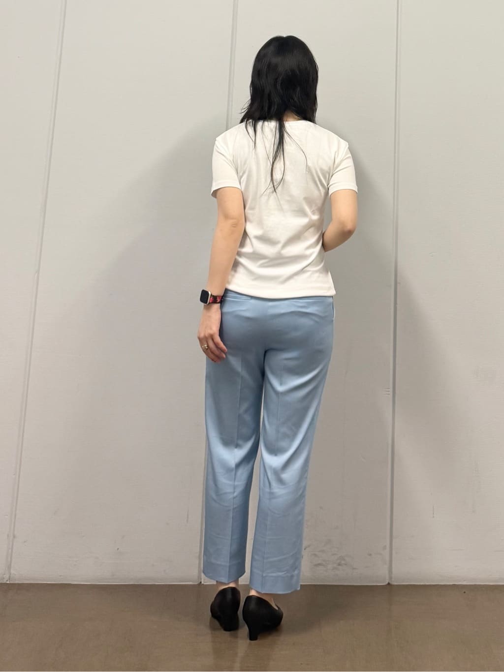 mizukiさんの「INDIVI｜【接触冷感／透湿／着る日傘】ドルマンダブルジャケット」を使ったコーディネート