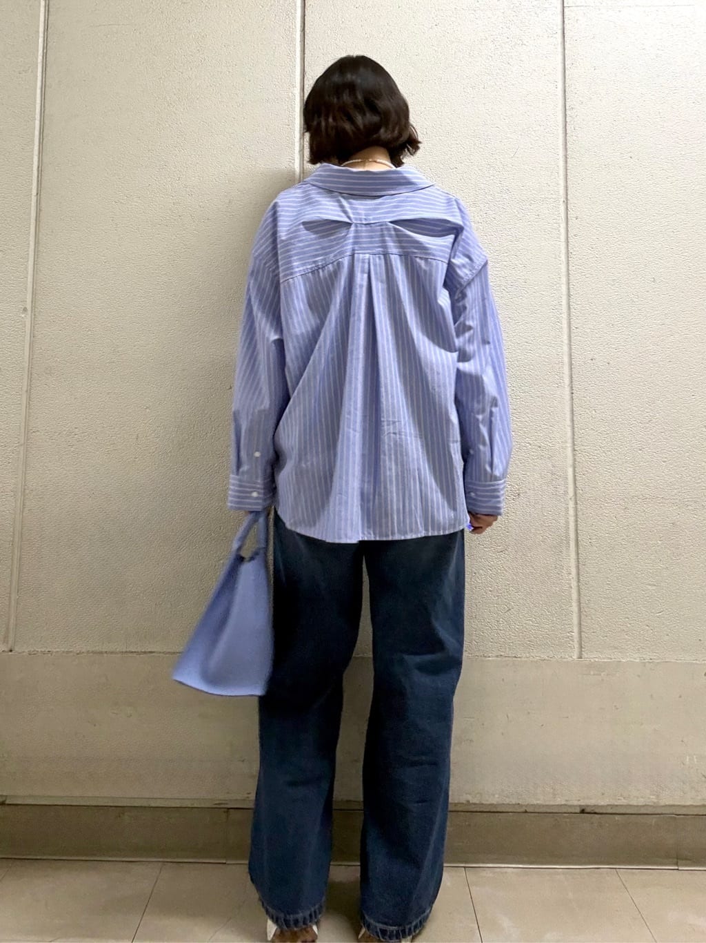 Itoさんの「OPAQUE.CLIP｜ワイドストレートデニムパンツ【洗濯機OK】《S～LL》」を使ったコーディネート