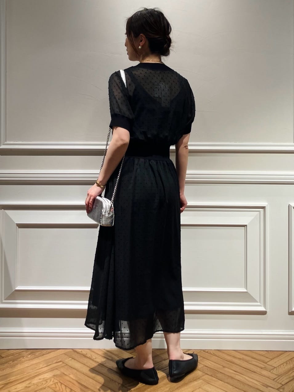TSUKUIさんの「DRESSTERIOR｜◆ソフトレザーバレエシューズ」を使ったコーディネート