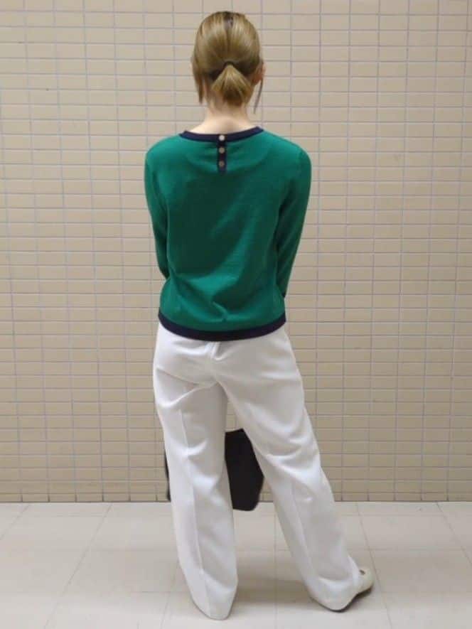 ひまりさんの「Reflect｜ステッチワークストレートワイドパンツ」を使ったコーディネート
