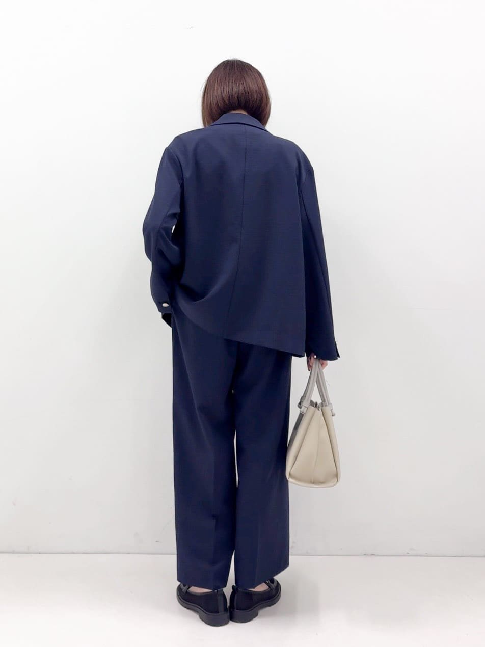 𝐜𝐡𝐢𝐤𝐚さんの「SHOO･LA･RUE｜【毎日洗える/S-LL/UV】上半身すっきり 二の腕見せない5分袖ニット」を使ったコーディネート
