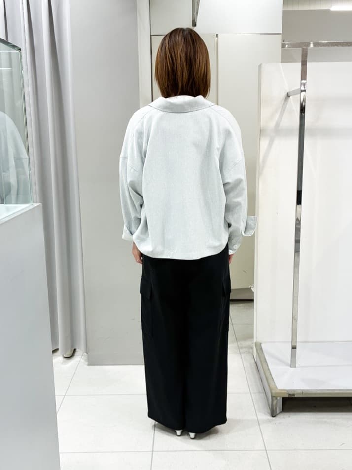 たみちゃんさんの「Reflect｜リネンライクシャツブルゾン」を使ったコーディネート