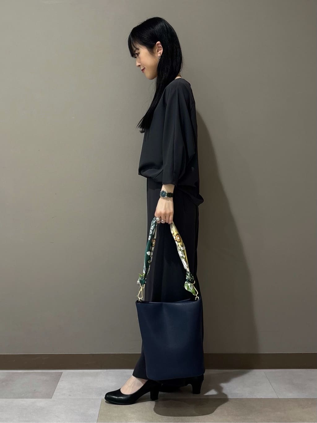 KEIKOさんの「INDIVI｜【接触冷感／透湿／着る日傘】ノーカラージャケット」を使ったコーディネート