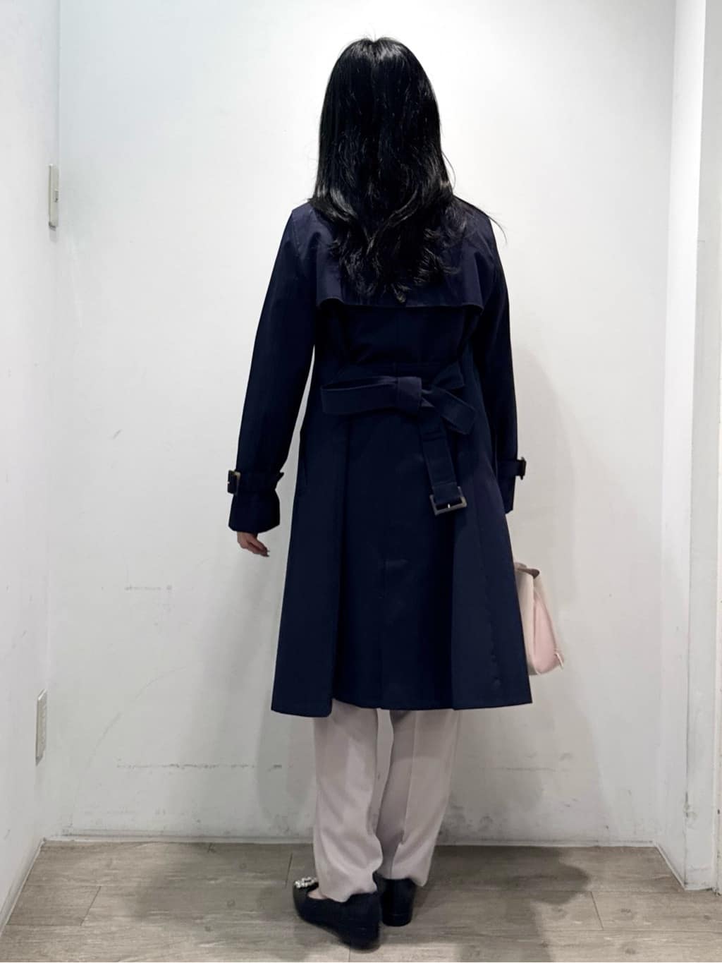 yuicciさんの「OPAQUE.CLIP｜撥水トレンチコート【洗濯機OK／花粉対応】《XS～3L》」を使ったコーディネート
