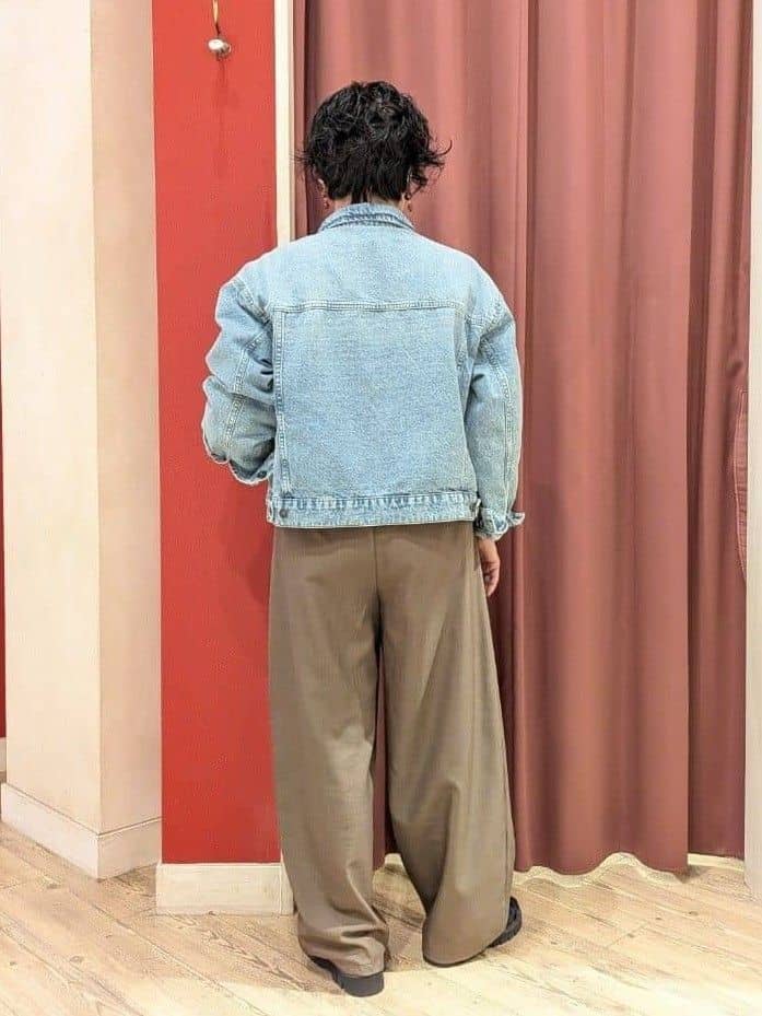 cameさんの「SHOO･LA･RUE｜【SHOO・LA・RUE DENIM】羽織るだけでこなれる　オーバーサイズデニムジャケット」を使ったコーディネート
