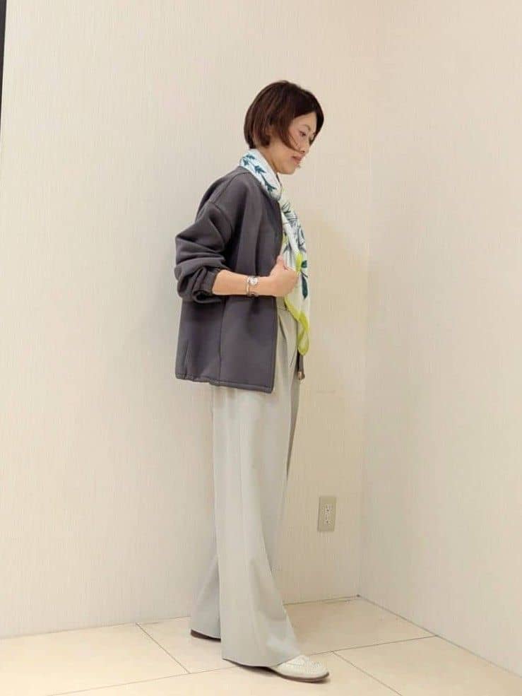 u-macoさんの「UNTITLED｜◆【春アウター/ゆったり】ダンボールジップブルゾン」を使ったコーディネート