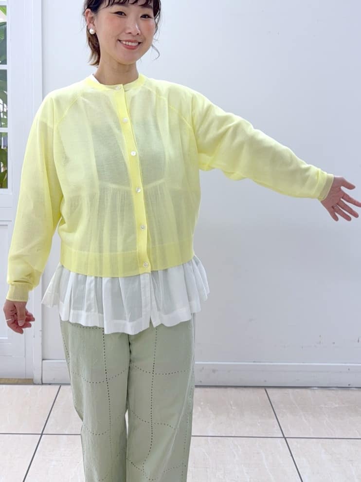 Osawaさんの「Dessin｜お守りカーディガン -ウォッシャブル-」を使ったコーディネート