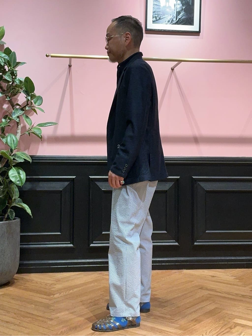 torigoeさんの「DRESSTERIOR｜【干場義雅&times;DRESSTERIOR/再入荷】ウォッシャブル ニットポロシャツ」を使ったコーディネート