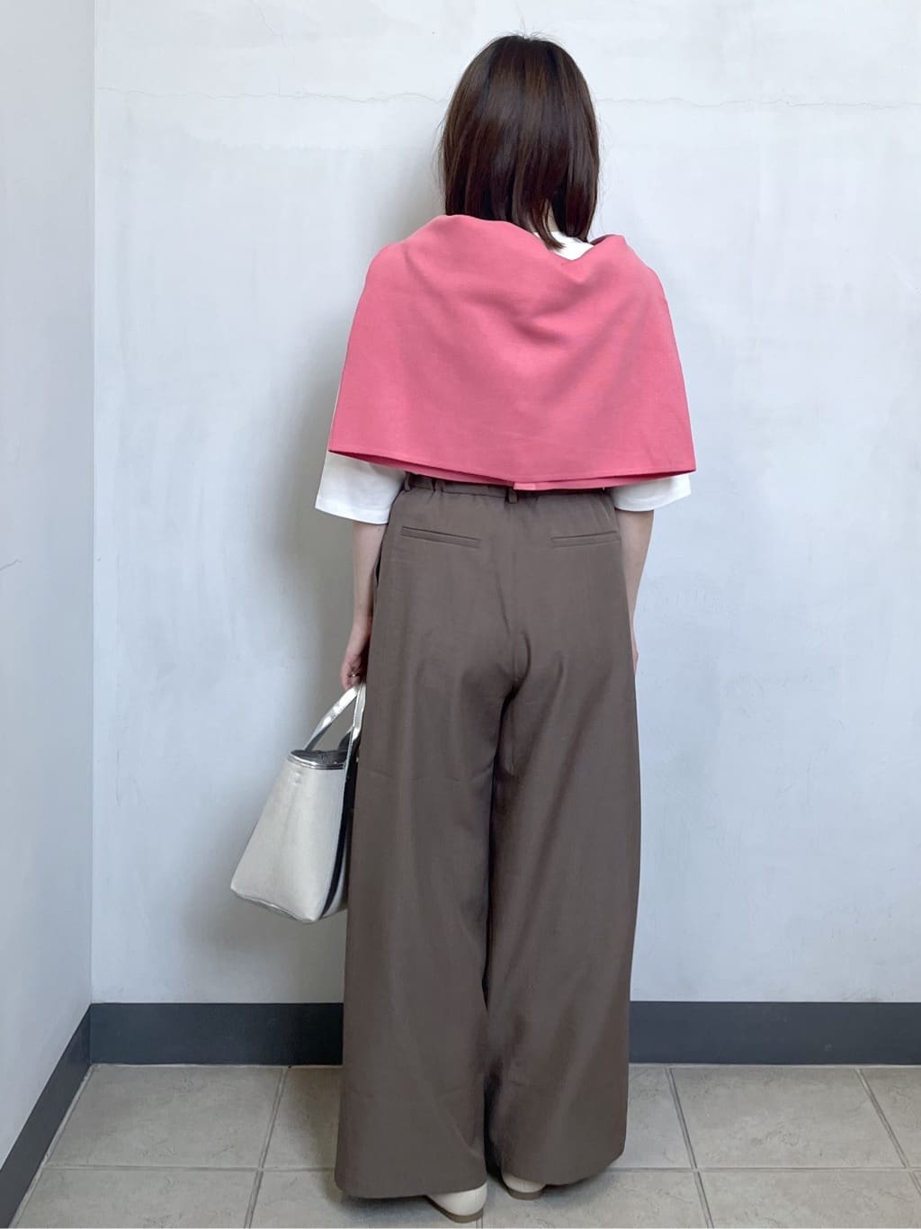 mikiさんの「OPAQUE.CLIP｜スナップボタンニットカーディガン【洗濯機OK／抗ピル】」を使ったコーディネート