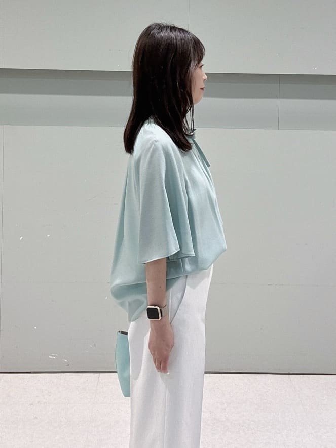 makiさんの「UNTITLED｜◆【9色展開/アンサンブル可】コットンクルーネックカーディガン」を使ったコーディネート