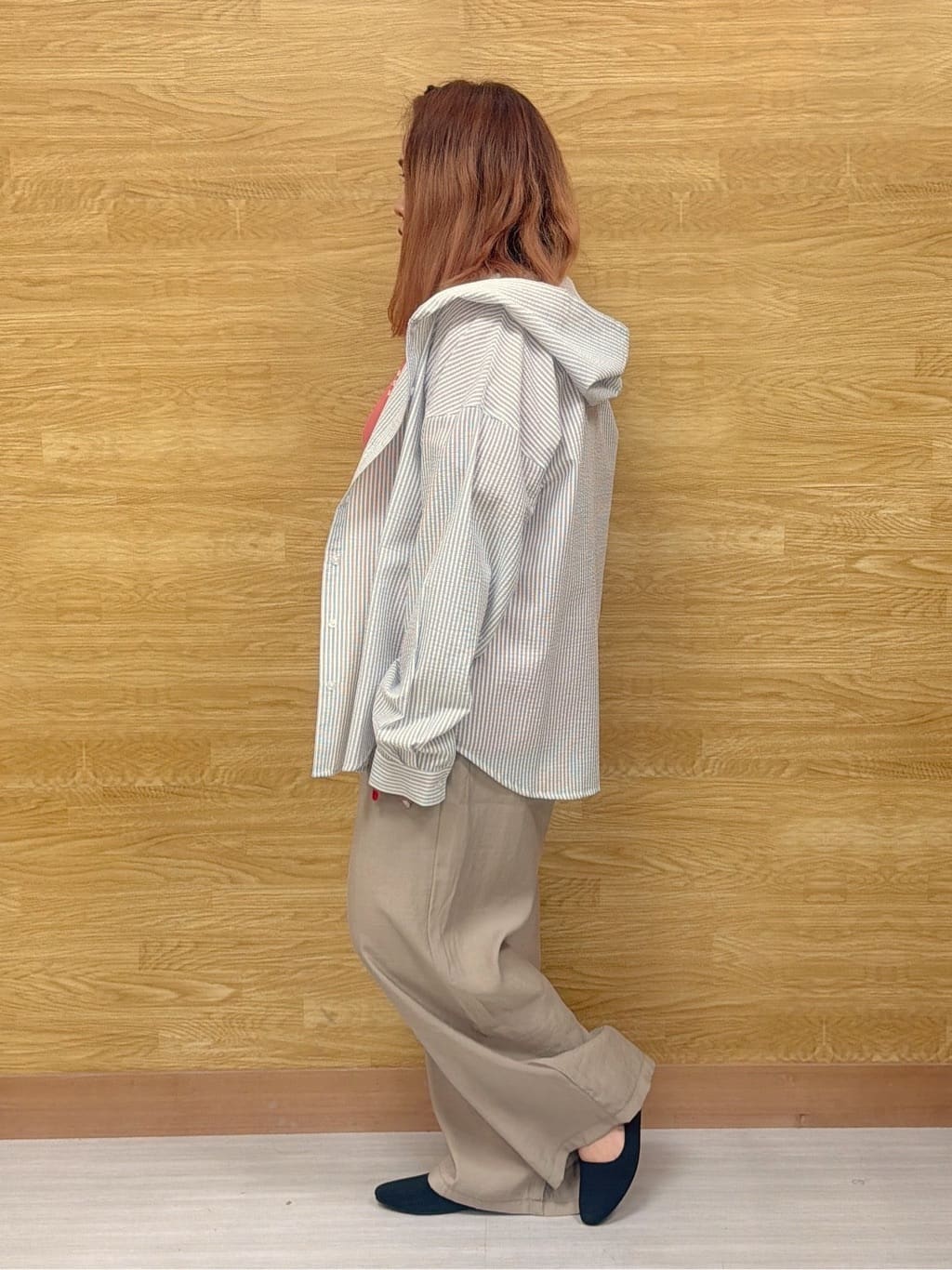 ぁむさんの「SHOO･LA･RUE｜【綿100%/S-LL/プチプラ】ゆるシルエット シンプルTシャツ」を使ったコーディネート